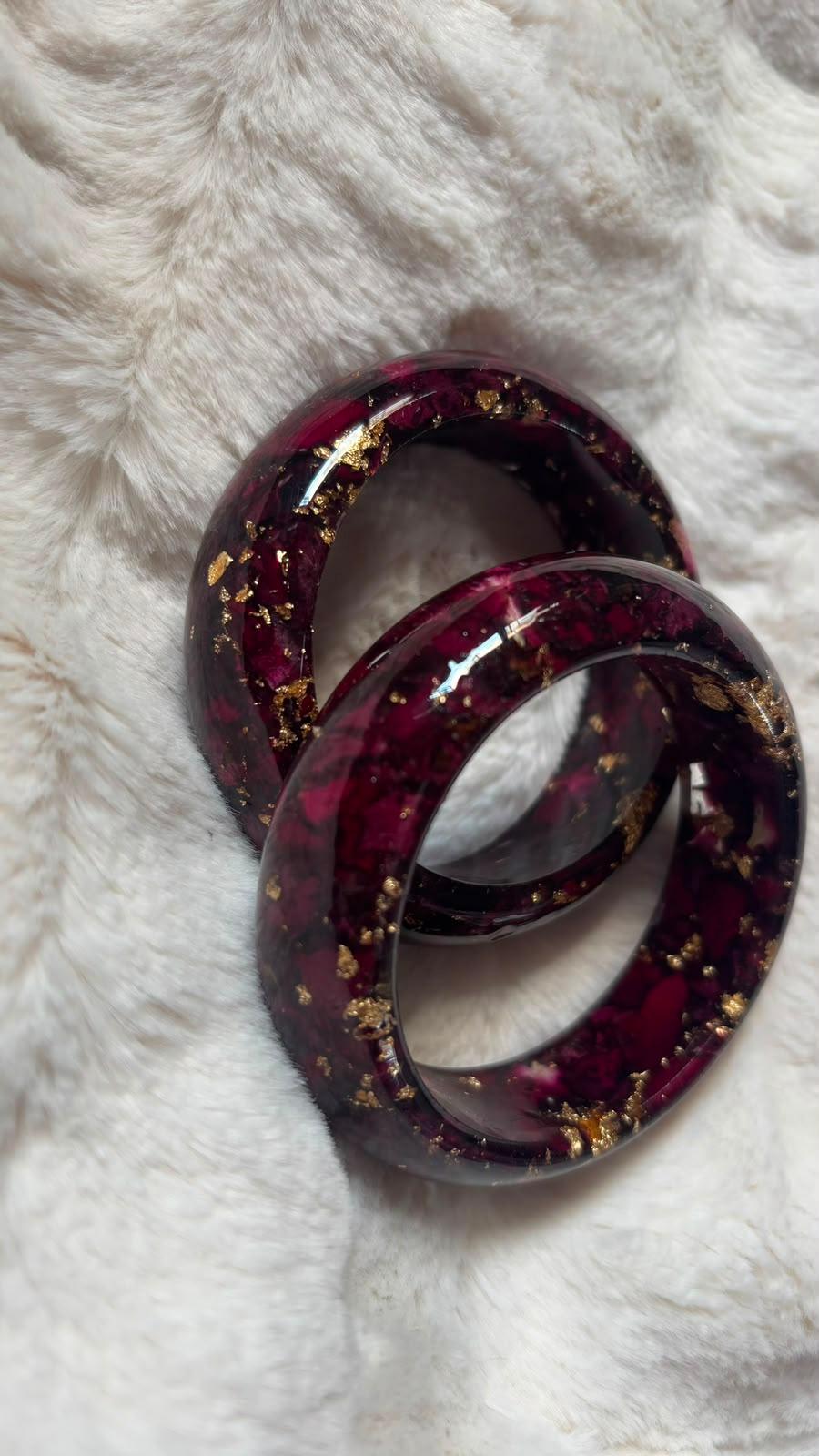 Resin Bangles Set